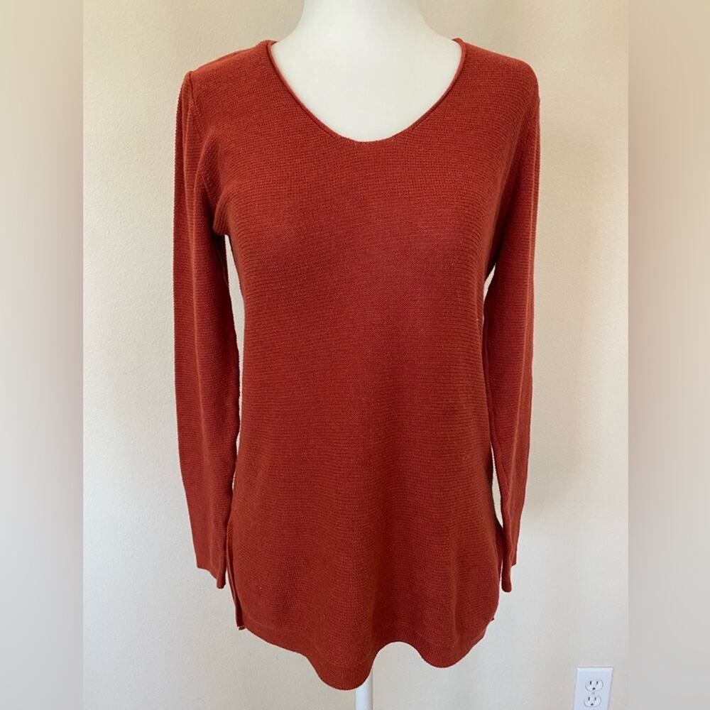 Old Navy orange knit sweater S
